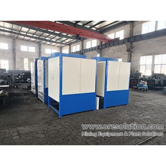 Pemisah Magnetik Gulungan Kering Magnet Permanen